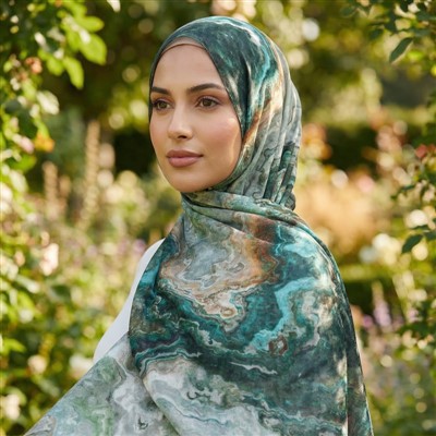 Griotte Printed Modal Hijab
